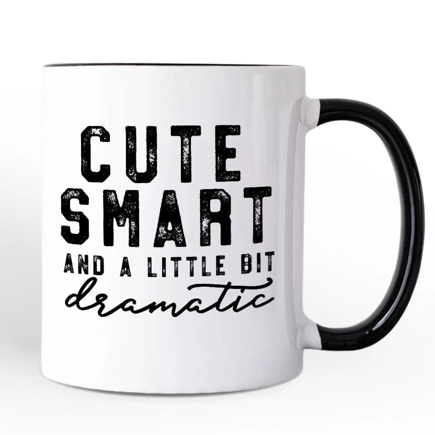 A Little Bit Dramatic Ceramic Mug