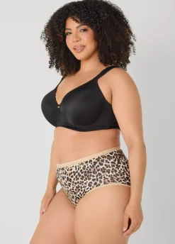 Animal Print Stretch Cotton Briefs