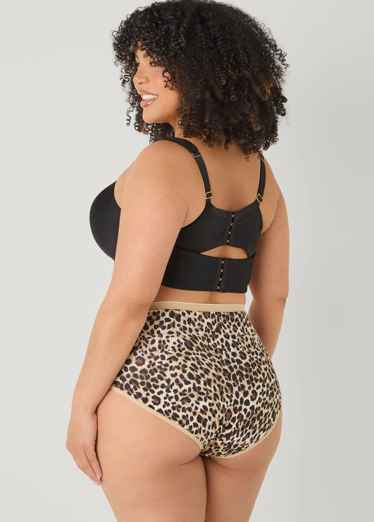 Animal Print Stretch Cotton Briefs