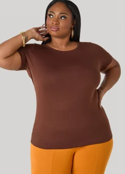 Basic Crewneck Jersey Tee