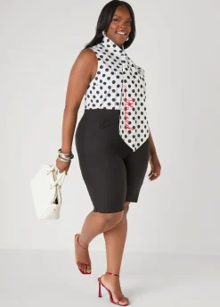 Blessed Tie Neck Top