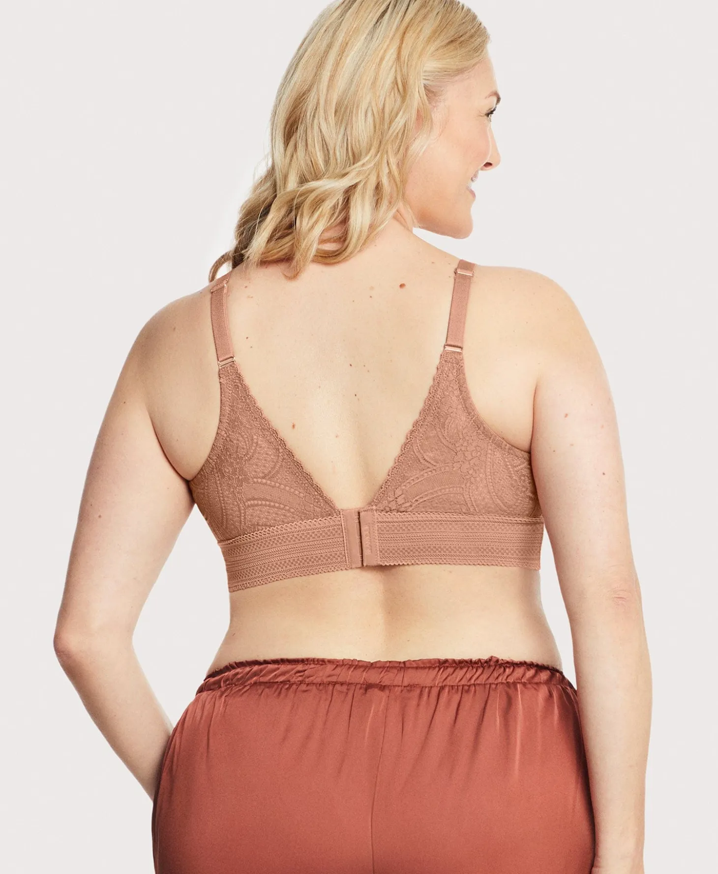 Bramour Gramercy Lace Triangle Bralette