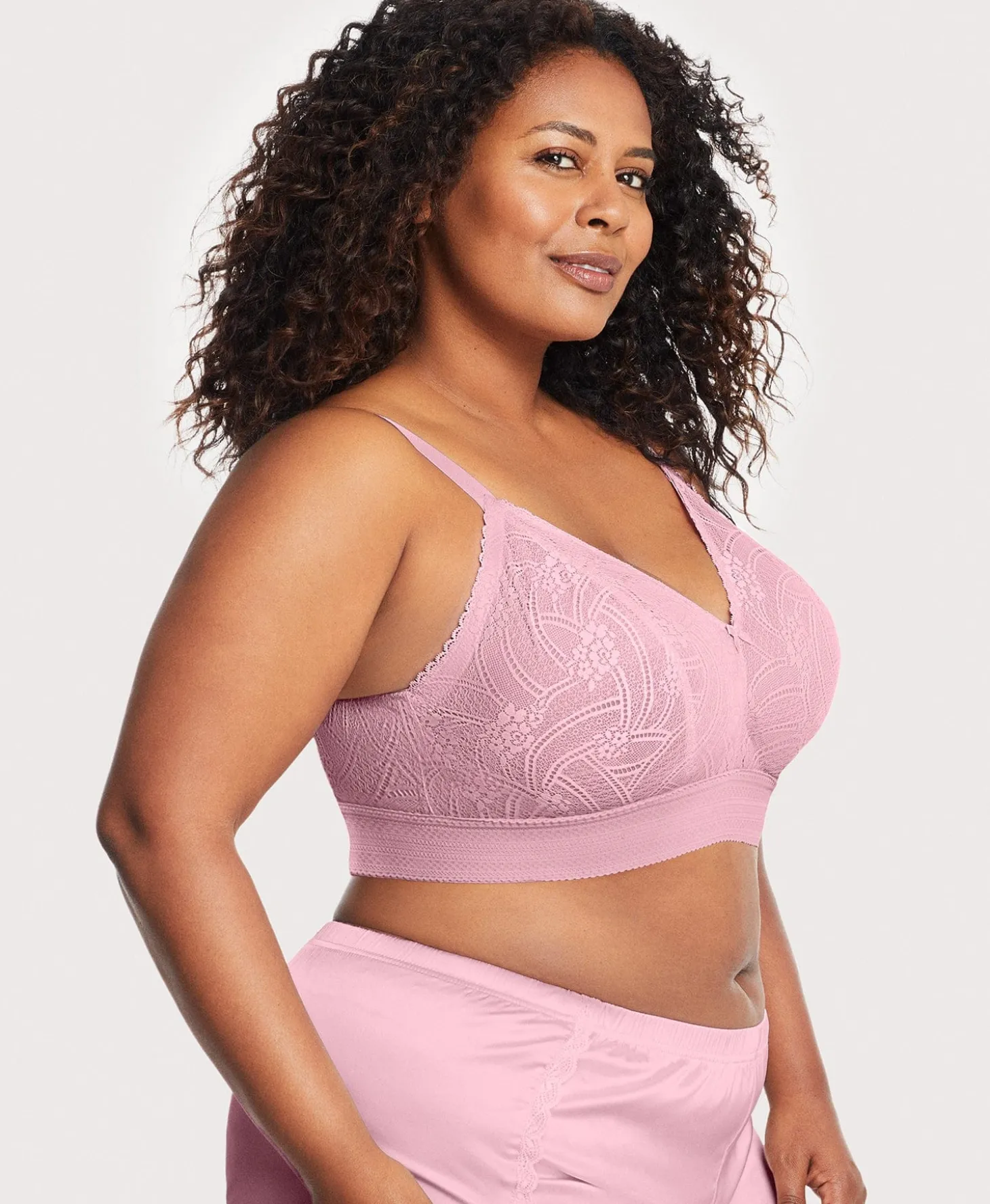 Bramour Gramercy Triangle Lace Bralette