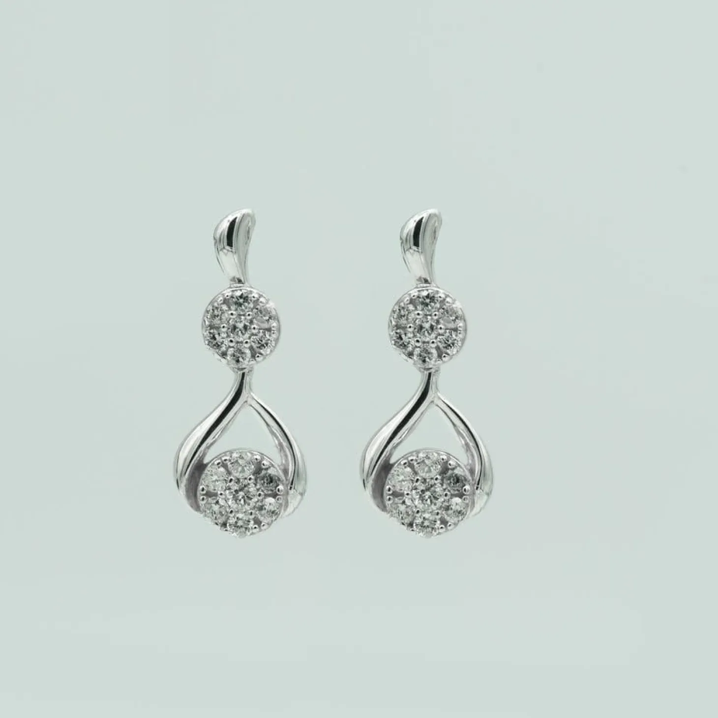 0.50 Carat Lab Diamond Drop Earrings Gift Box Set