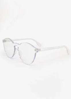 Clear Rimless Glasses