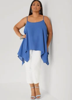 Crepe Handkerchief Tank