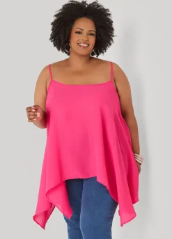 Crepe Handkerchief Tank
