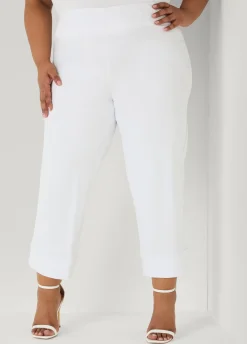 Cuffed Ponte Capris