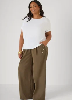 Cuffed Textured Top