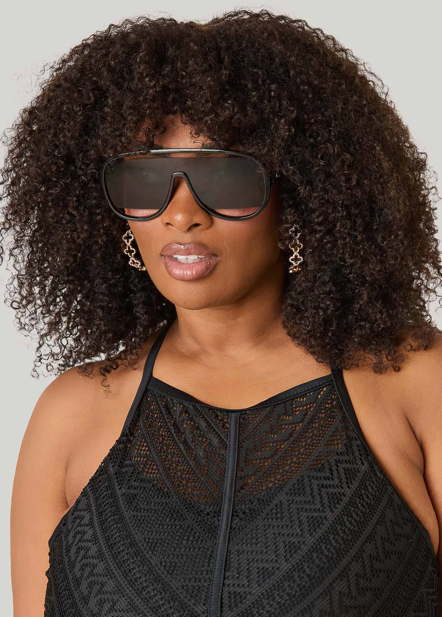 Cutout Aviator Sunglasses