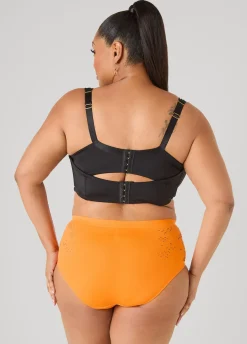Cutout Seamless High Waist Briefs
