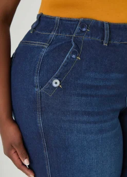 Denim Sailor Capris