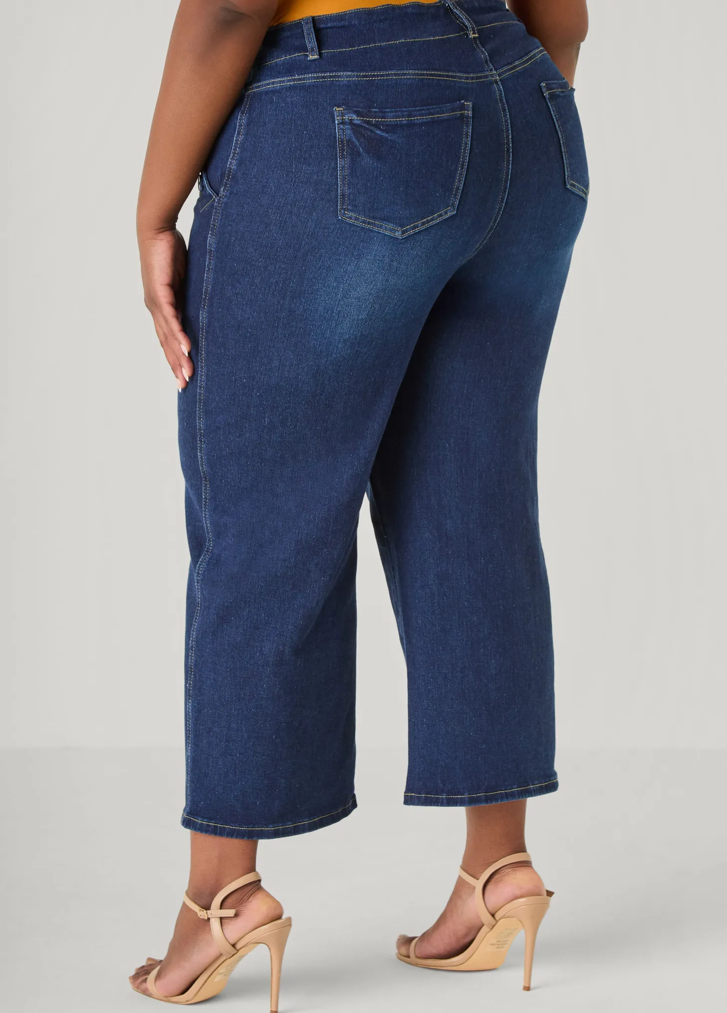 Denim Sailor Capris