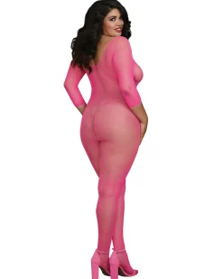 Dreamgirl Crotchless Fishnet Bodystocking