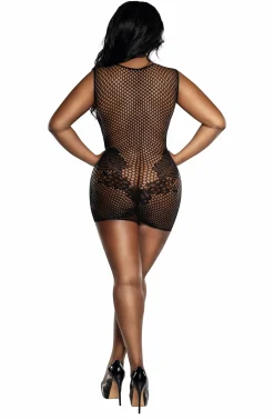 Dreamgirl Fishnet Lingerie Dress