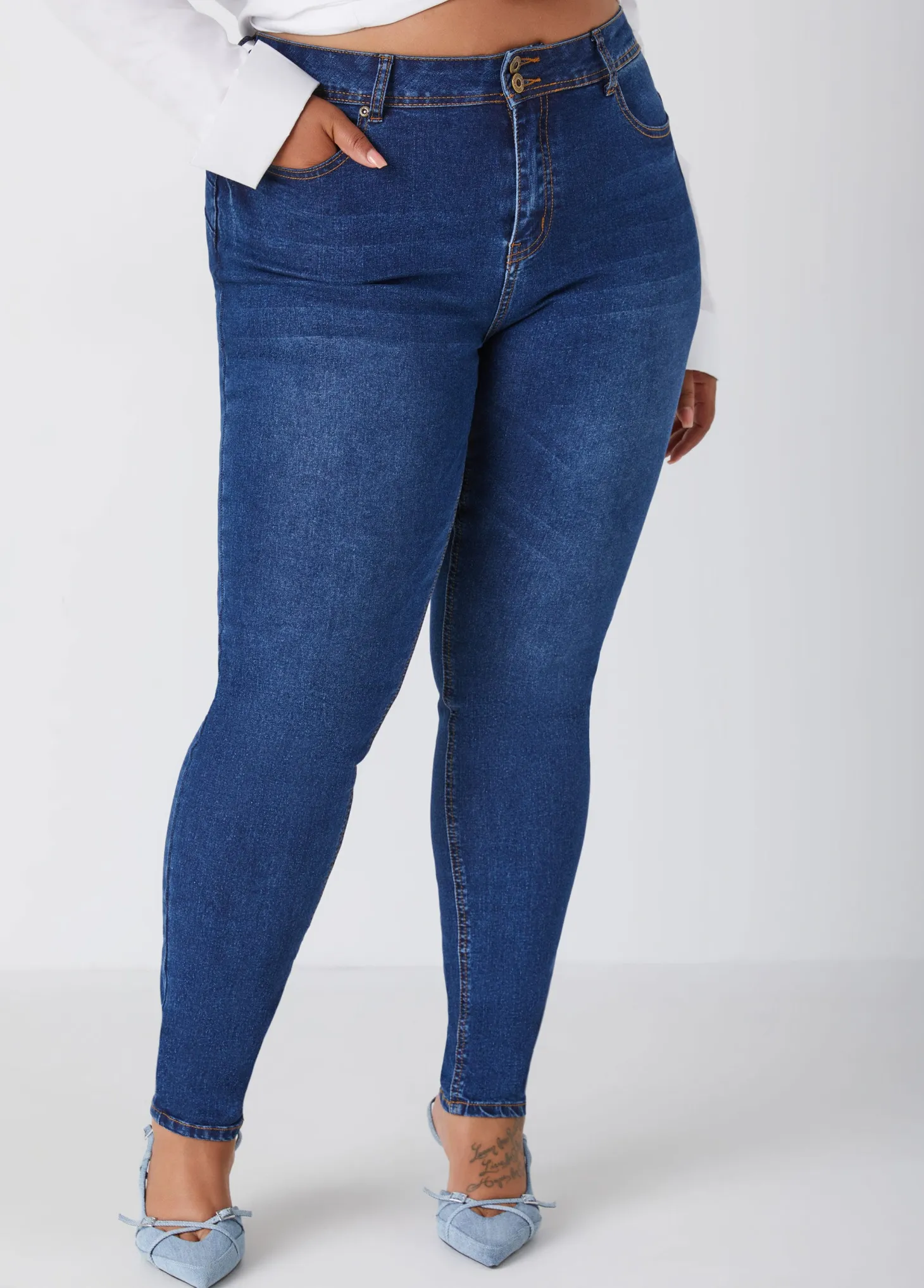 Fearless High Rise Skinny Jeans