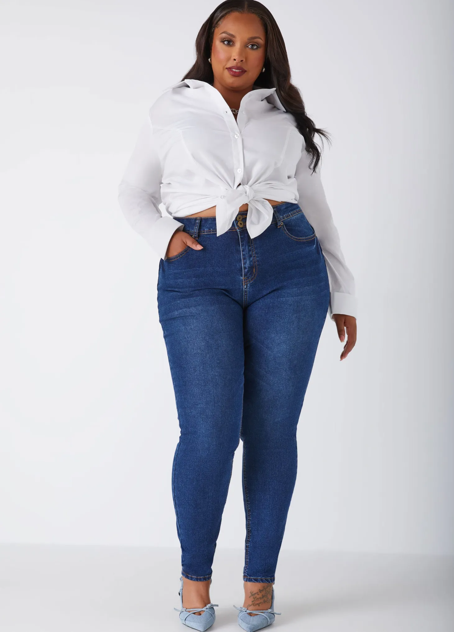 Fearless High Rise Skinny Jeans