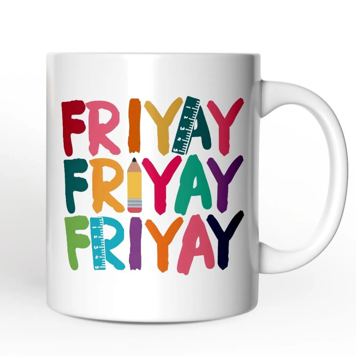 Friyay Teacher Ceramic Mug