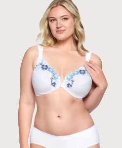 Front-Closure Cotton WonderWire Bra