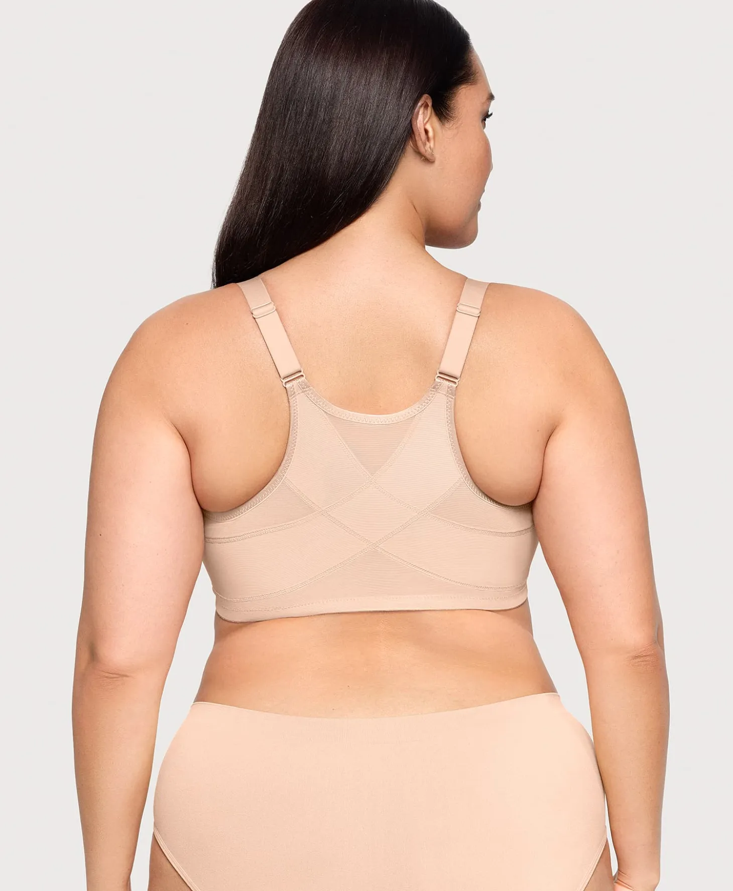 Front-Closure Posture Back WonderWire Bra