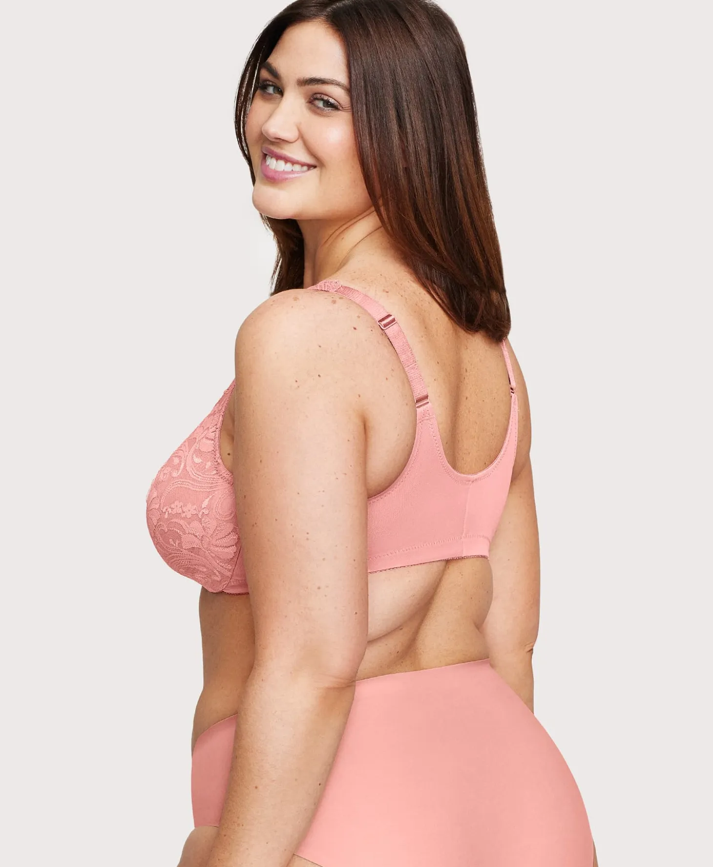 Front-Closure Stretch Lace WonderWire Bra