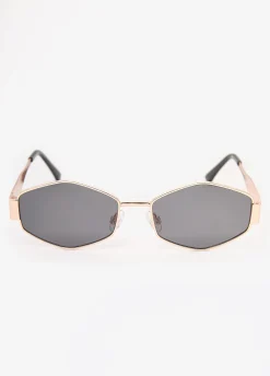 Geometric Framed Sunglasses