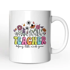Helping Little Minds Grow Teacher Mug