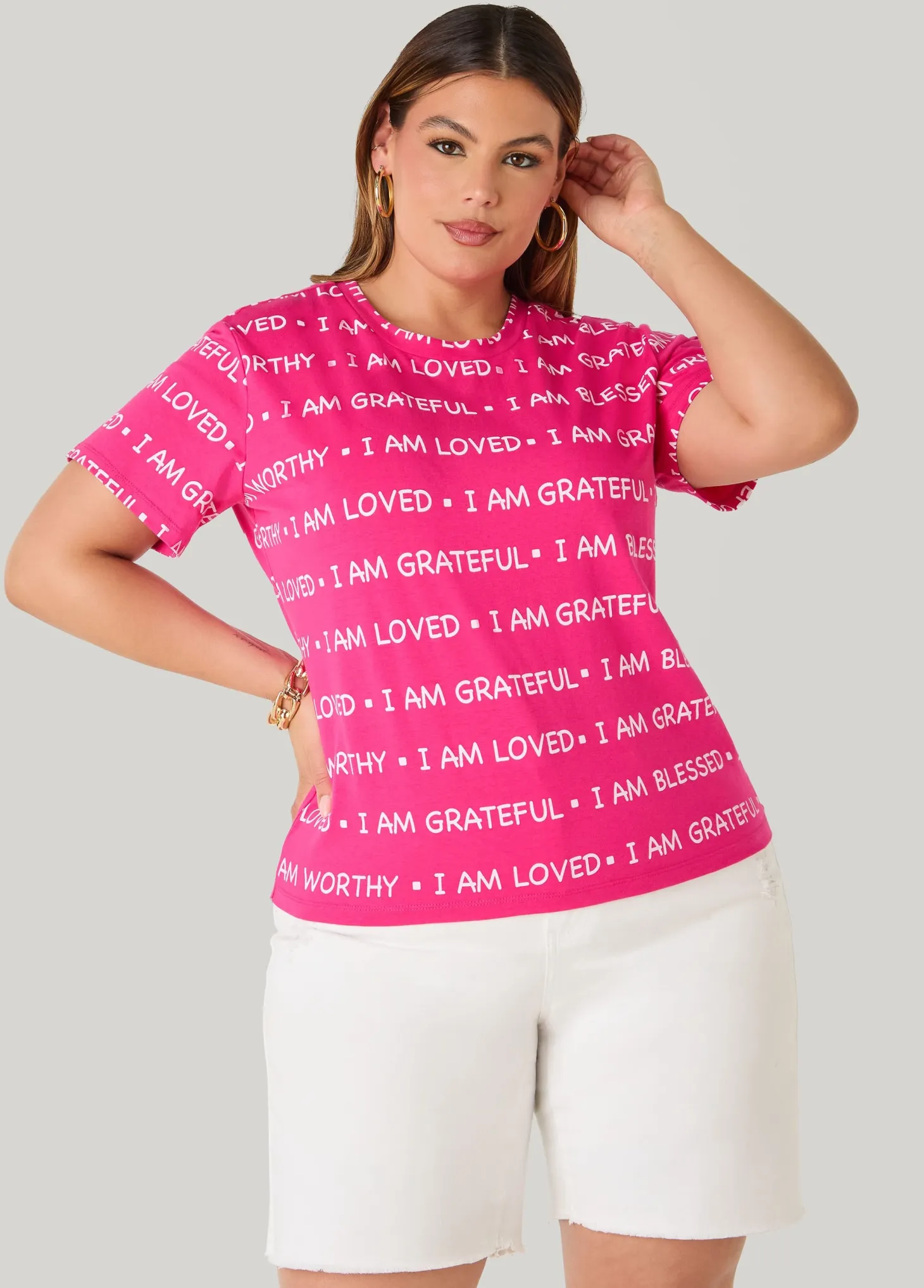 I Am Printed Tee
