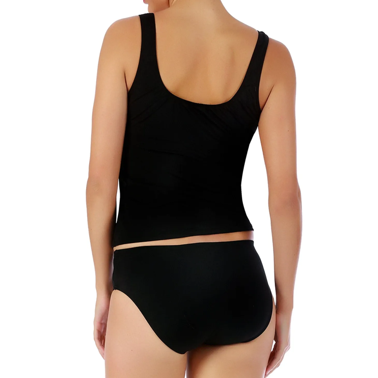 InstantFigure Compression Tankini Top