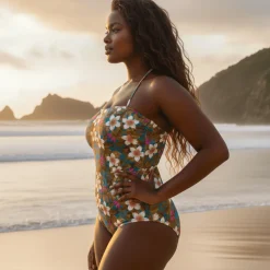 InstantFigure Hawaii Bandeau Swimsuit