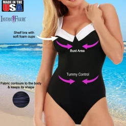 InstantFigure Knotted Swimsuit