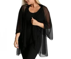 InstantFigure Short Mesh Coverup