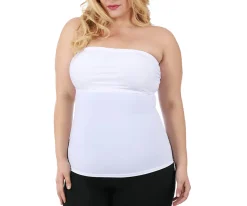 InstantFigure Strapless Bandeau Top