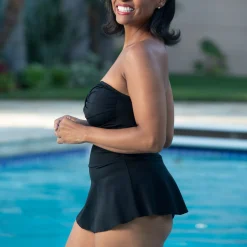 InstantFigure Strapless Swimdress