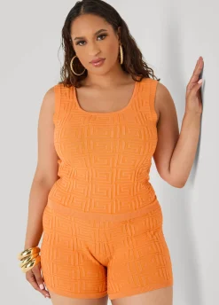Jacquard Tank Top