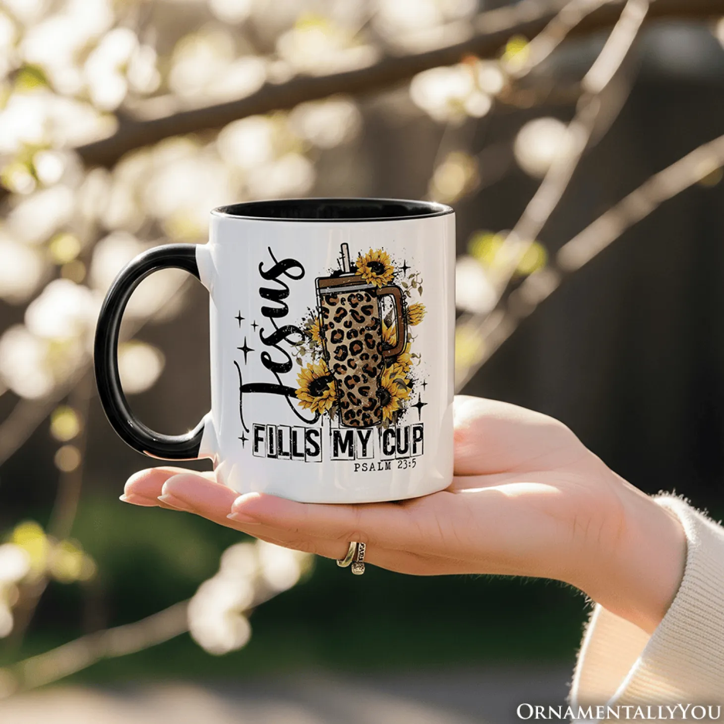 Jesus Fills My Cup Ceramic Mug