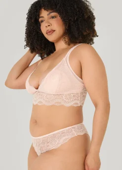 Lace Bralette Lingerie Set