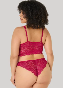 Lace Bralette Two Piece Set