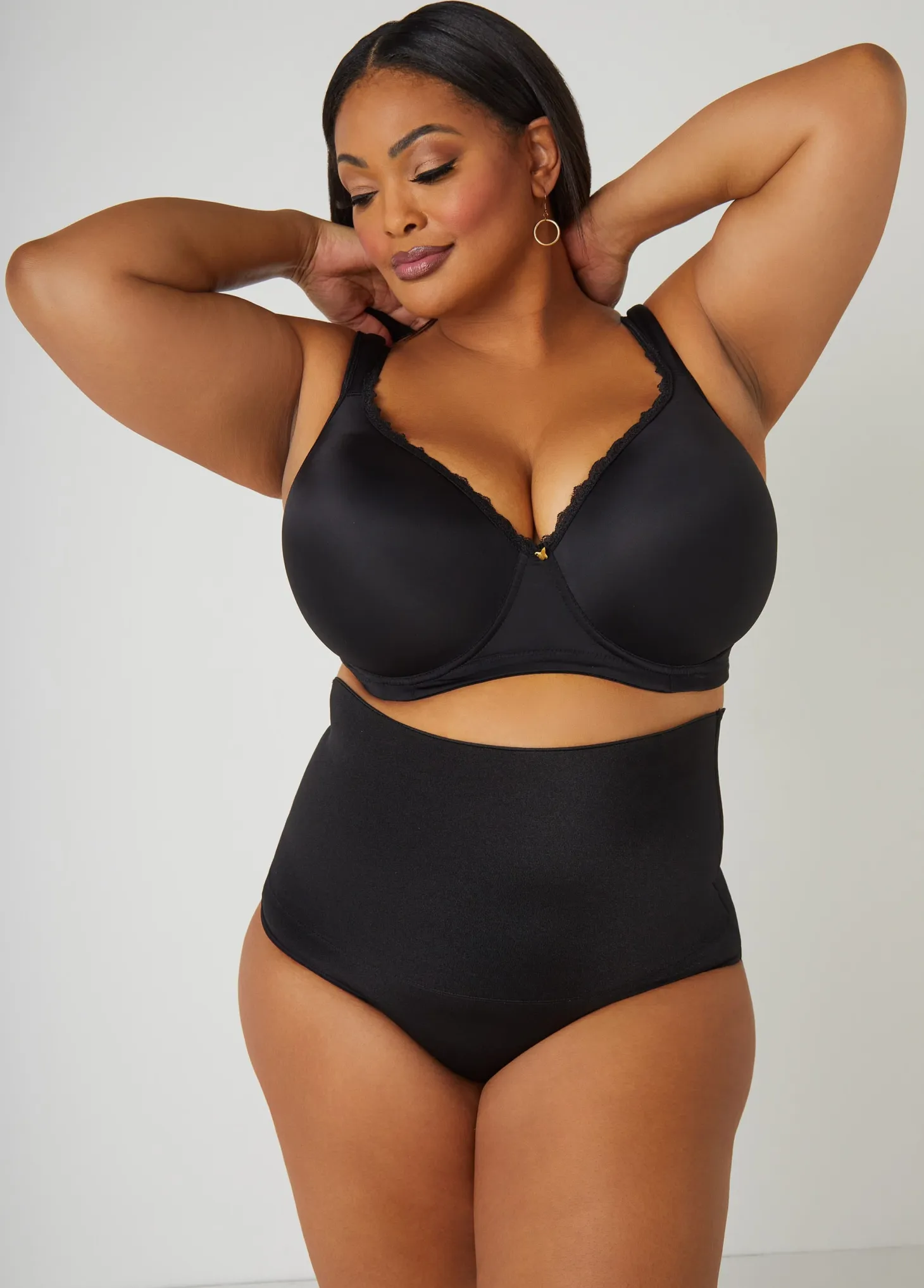 Lace Trim Full Coverage Butterfly Bra