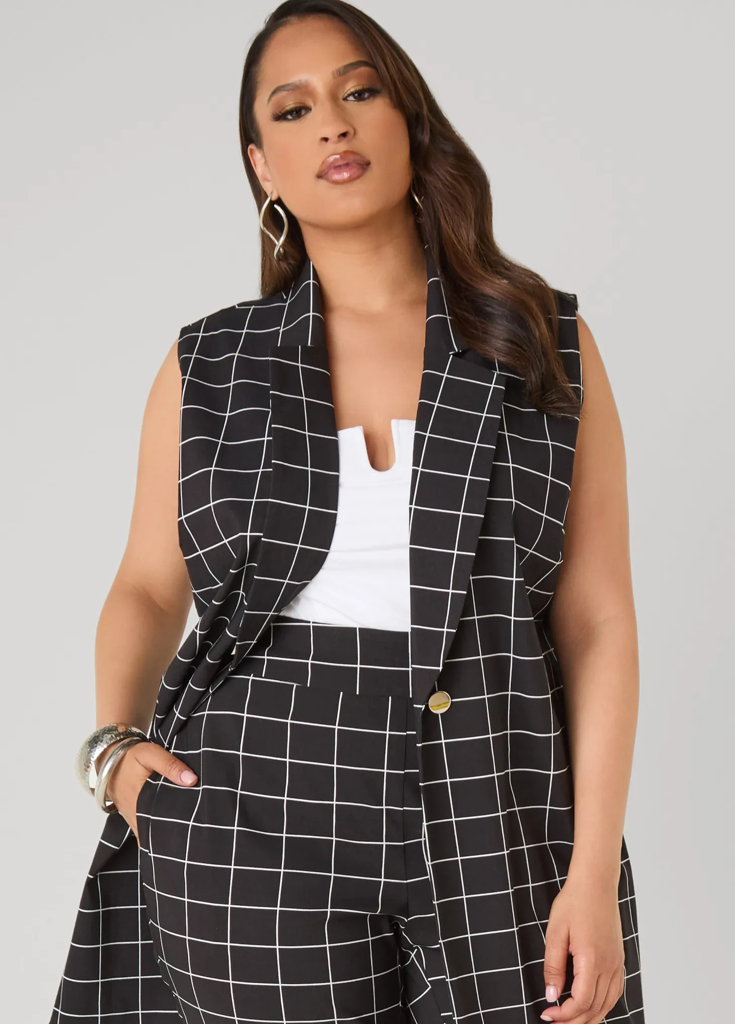 Millennium Checked Vest