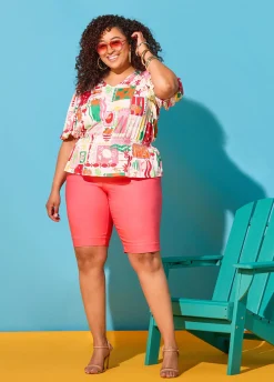 Millennium Pull On Bermuda Shorts