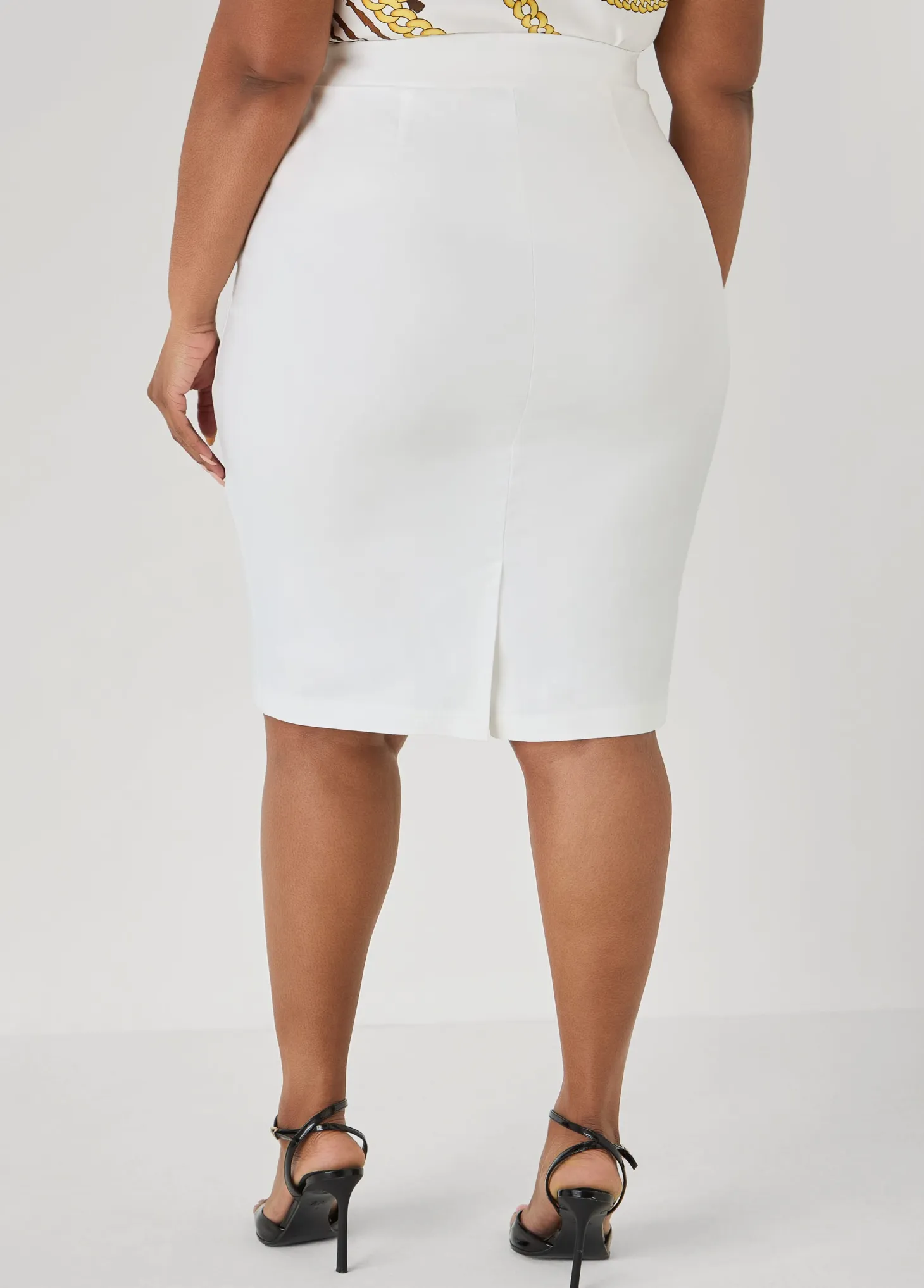 Millennium Twill Pencil Skirt