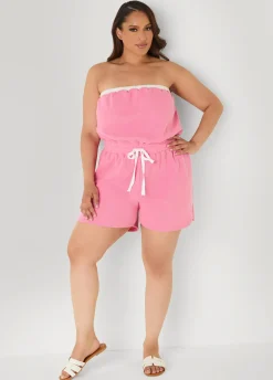 Moon To Noon Strapless Romper