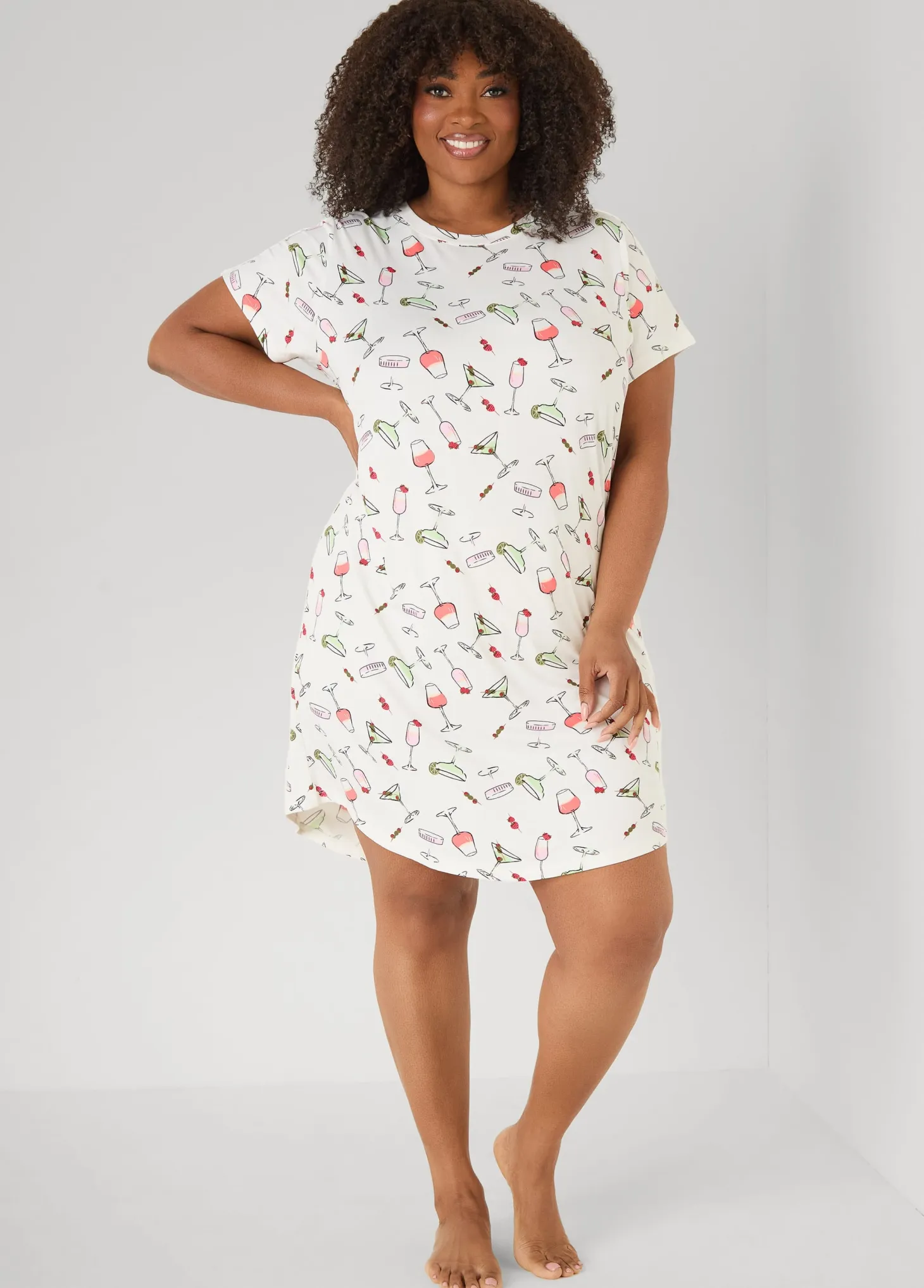 Moon To Noon Wine Sleepshirt