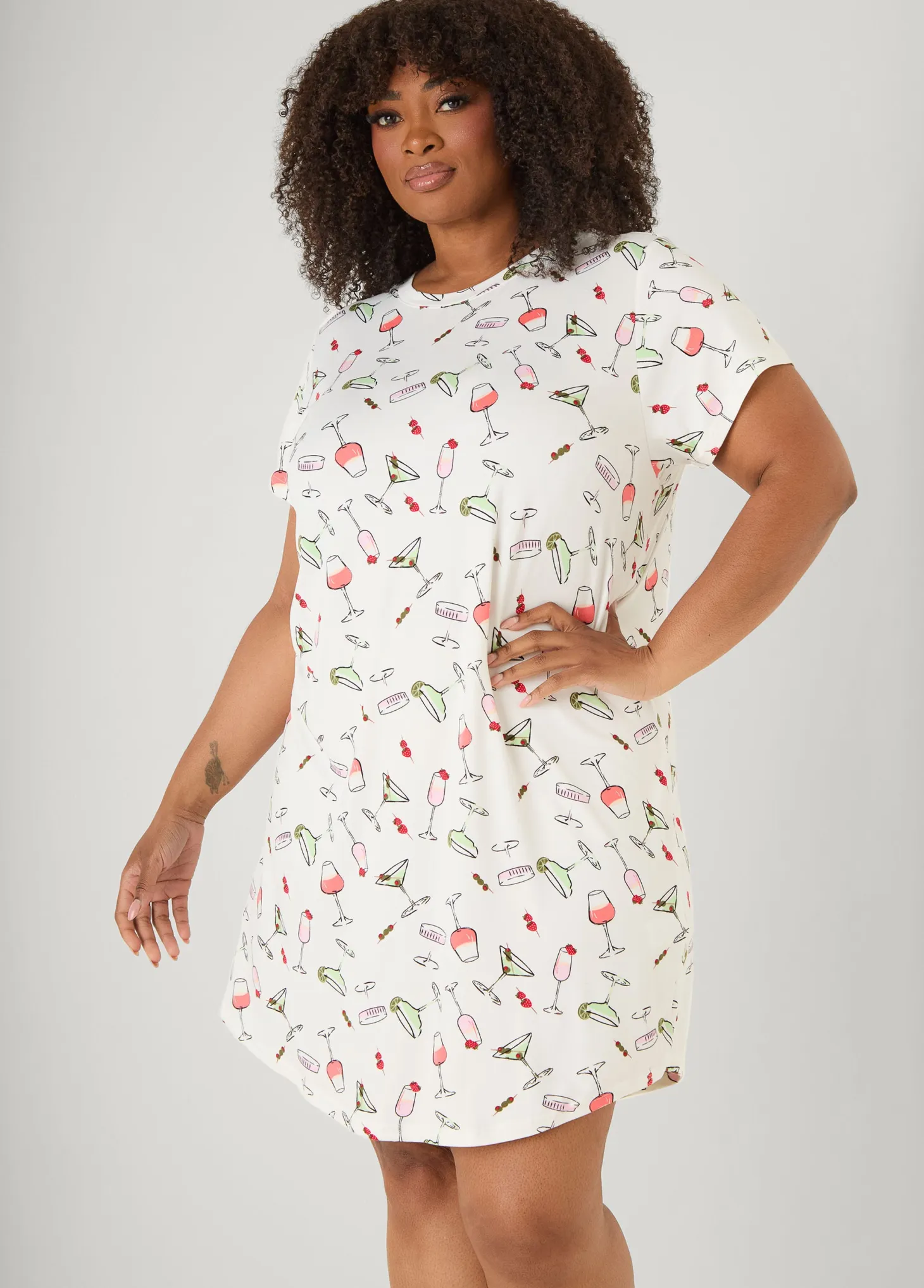 Moon To Noon Wine Sleepshirt