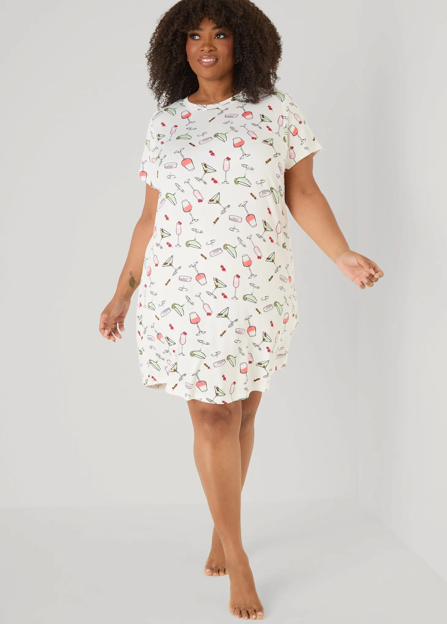 Moon To Noon Wine Sleepshirt