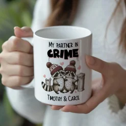 My Partner In Crime Ceramic Mug
