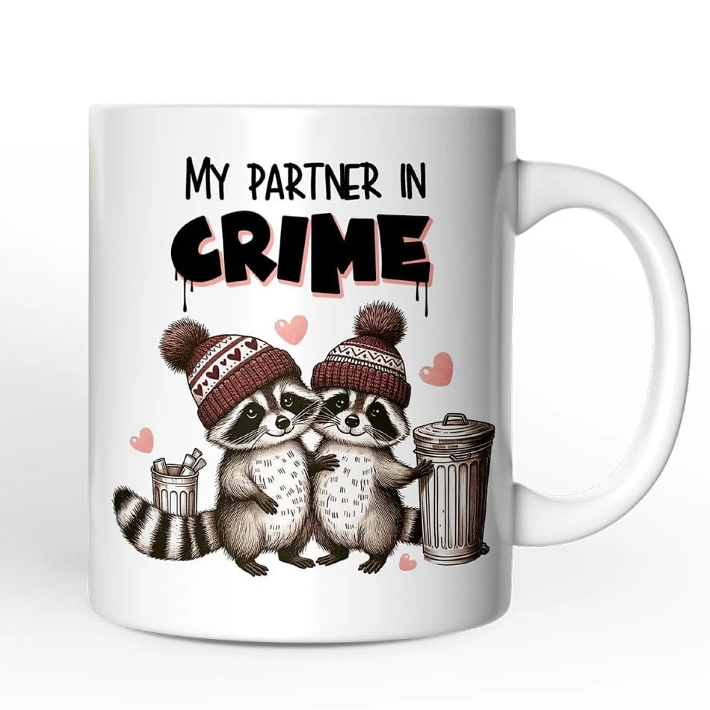 My Partner In Crime Ceramic Mug