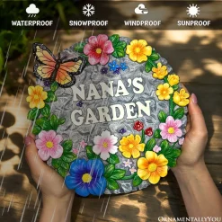 Nanas Garden Stepping Stone