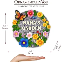 Nanas Garden Stepping Stone